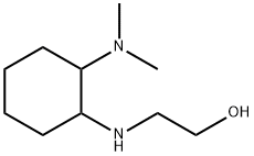 2-(2-DiMethylaMino-cyclohexylaMino)-ethanol Struktur