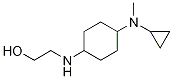 2-[4-(Cyclopropyl-Methyl-aMino)-cyclohexylaMino]-ethanol Struktur