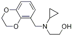 2-[Cyclopropyl-(2,3-dihydro-benzo[1,4]dioxin-5-ylMethyl)-aMino]-ethanol Struktur