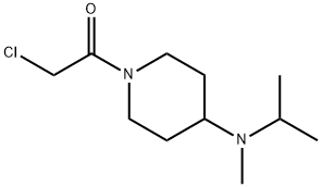 2-Chloro-1-[4-(isopropyl-Methyl-aMino)-piperidin-1-yl]-ethanone Struktur