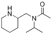 N-Isopropyl-N-piperidin-2-ylMethyl-acetaMide Struktur