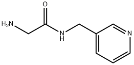 2-amino-N-(pyridin-3-ylmethyl)acetamide Struktur