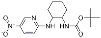 [2-(5-Nitro-pyridin-2-ylamino)-cyclohexyl]-carbamic acid tert-butyl ester Struktur