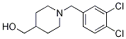 [1-(3,4-Dichloro-benzyl)-piperidin-4-yl]-methanol Struktur