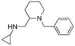 (1-Benzyl-piperidin-2-ylMethyl)-cyclopropyl-aMine Struktur