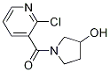 (2-Chloro-pyridin-3-yl)-(3-hydroxy-pyrrolidin-1-yl)-Methanone Struktur