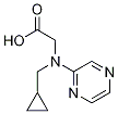 (Cyclopropyl-pyrazin-2-ylMethyl-aMino)-acetic acid Struktur