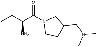 (S)-2-AMino-1-(3-diMethylaMinoMethyl-pyrrolidin-1-yl)-3-Methyl-butan-1-one Struktur