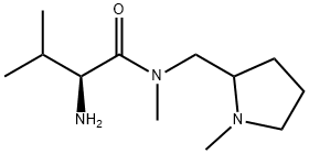 (S)-2-AMino-3,N-diMethyl-N-(1-Methyl-pyrrolidin-2-ylMethyl)-butyraMide Struktur