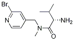 (S)-2-AMino-N-(2-broMo-pyridin-4-ylMethyl)-3,N-diMethyl-butyraMide Struktur