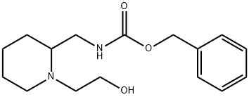 [1-(2-Hydroxy-ethyl)-piperidin-2-ylMethyl]-carbaMic acid benzyl ester Struktur