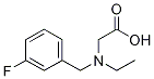 [Ethyl-(3-fluoro-benzyl)-aMino]-acetic acid Struktur