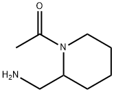 1-(2-AMinoMethyl-piperidin-1-yl)-ethanone Struktur