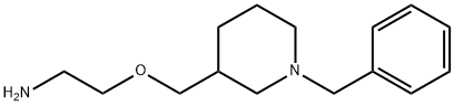 2-(1-Benzyl-piperidin-3-ylMethoxy)-ethylaMine Struktur