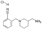 2-(3-AMinoMethyl-piperidin-1-ylMethyl)-benzonitrile
hydrochloride Struktur