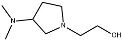 2-(3-DiMethylaMino-pyrrolidin-1-yl)-ethanol Struktur