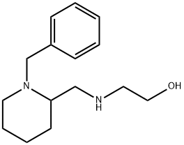 2-[(1-Benzyl-piperidin-2-ylMethyl)-aMino]-ethanol Struktur