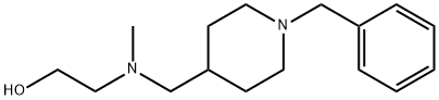 2-[(1-Benzyl-piperidin-4-ylMethyl)-Methyl-aMino]-ethanol Struktur