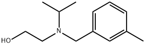 2-[Isopropyl-(3-Methyl-benzyl)-aMino]-ethanol Struktur