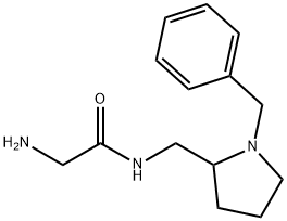 2-AMino-N-(1-benzyl-pyrrolidin-2-ylMethyl)-acetaMide Struktur