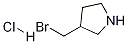 3-BroMoMethyl-pyrrolidine hydrochloride Struktur