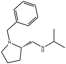 Benzyl-isopropyl-(S)-1-pyrrolidin-2-ylMethyl-aMine Struktur