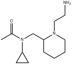 N-[1-(2-AMino-ethyl)-piperidin-2-ylMethyl]-N-cyclopropyl-acetaMide Struktur