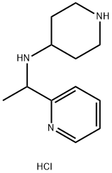 Piperidin-4-yl-(1-pyridin-2-yl-ethyl)-aMine hydrochloride Struktur