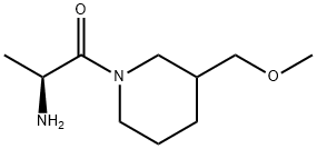 (S)-2-AMino-1-(3-MethoxyMethyl-piperidin-1-yl)-propan-1-one Struktur