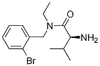 (S)-2-AMino-N-(2-broMo-benzyl)-N-ethyl-3-Methyl-butyraMide Struktur