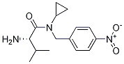 (S)-2-AMino-N-cyclopropyl-3-Methyl-N-(4-nitro-benzyl)-butyraMide Struktur