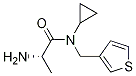 (S)-2-AMino-N-cyclopropyl-N-thiophen-3-ylMethyl-propionaMide Struktur