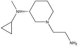 [(R)-1-(2-AMino-ethyl)-piperidin-3-yl]-cyclopropyl-Methyl-aMine Struktur