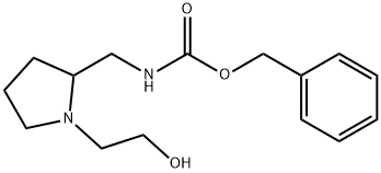 [1-(2-Hydroxy-ethyl)-pyrrolidin-2-ylMethyl]-carbaMic acid benzyl ester Struktur