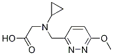 [Cyclopropyl-(6-Methoxy-pyridazin-3-ylMethyl)-aMino]-acetic acid Struktur