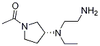 1-{(R)-3-[(2-AMino-ethyl)-ethyl-aMino]-pyrrolidin-1-yl}-ethanone Struktur