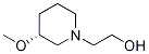 2-((R)-3-Methoxy-piperidin-1-yl)-ethanol Struktur