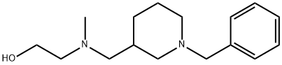 2-[(1-Benzyl-piperidin-3-ylMethyl)-Methyl-aMino]-ethanol Struktur