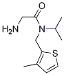 2-AMino-N-isopropyl-N-(3-Methyl-thiophen-2-ylMethyl)-acetaMide Struktur