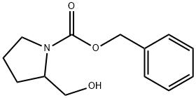 2-HydroxyMethyl-pyrrolidine-1-carboxylic acid benzyl ester Struktur