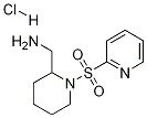 C-[1-(Pyridine-2-sulfonyl)-piperidin-2-yl]-MethylaMine hydrochloride Struktur