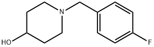 1-(4-fluorobenzyl)piperidin-4-ol Struktur