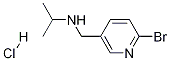 (6-BroMo-pyridin-3-ylMethyl)-isopropyl-aMine hydrochloride Struktur