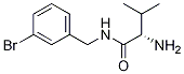 (S)-2-AMino-N-(3-broMo-benzyl)-3-Methyl-butyraMide Struktur