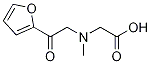 [(2-Furan-2-yl-2-oxo-ethyl)-Methyl-aMino]-acetic acid Struktur