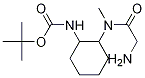 {2-[(2-AMino-acetyl)-Methyl-aMino]-cyclohexyl}-carbaMic acid tert-butyl ester Struktur