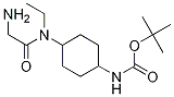 {4-[(2-AMino-acetyl)-ethyl-aMino]-cyclohexyl}-carbaMic acid tert-butylester Struktur