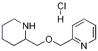 2-(Piperidin-2-ylMethoxyMethyl)-pyridine hydrochloride Struktur