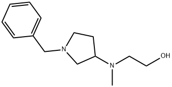 2-[(1-Benzyl-pyrrolidin-3-yl)-Methyl-aMino]-ethanol Struktur