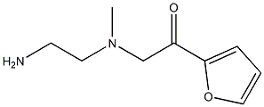 2-[(2-AMino-ethyl)-Methyl-aMino]-1-furan-2-yl-ethanone Struktur